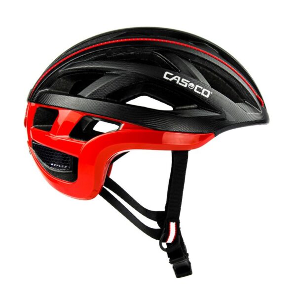 Casco cykelhjelm Cuda 2 strada i sort/rød - Medium (54-58 cm) / Sort