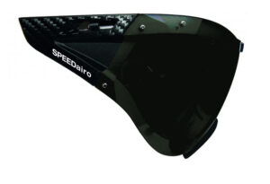 SPEEDmask Carbonic Visor grey-sil. flash. Kun til CASCO cykelhjelm