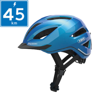 Abus Pedelec 1.1 Hjelm m. LED lys - Steel Blue