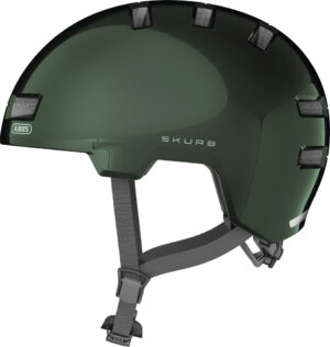 Abus Urban Skurb moss green - Cykelhjelm - Small (52-56 cm)