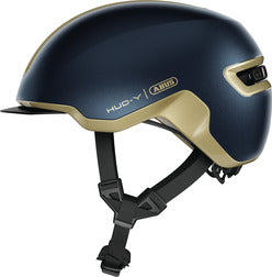 ABUS HUD-Y Midnight Gold cykelhjelm - S