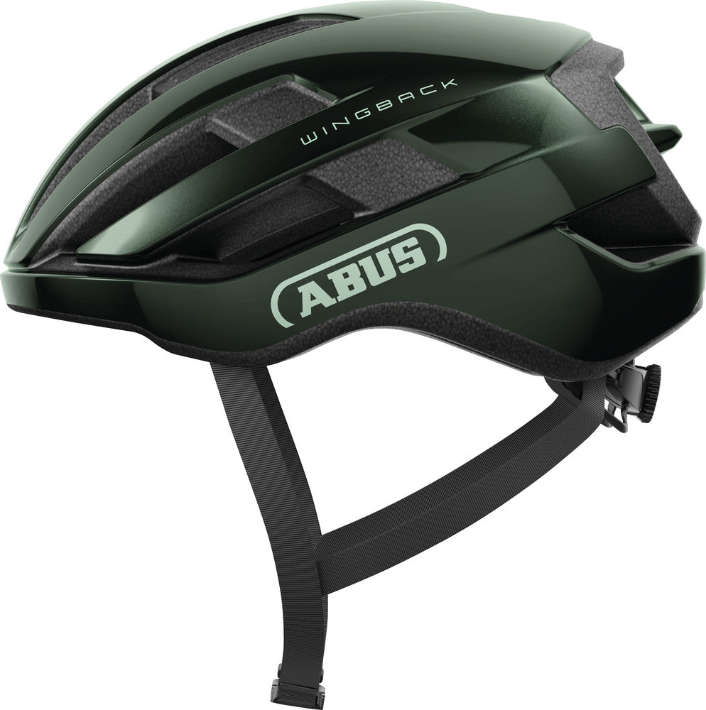 ABUS WingBack Moss Green cykelhjelm - S (51-55 cm)